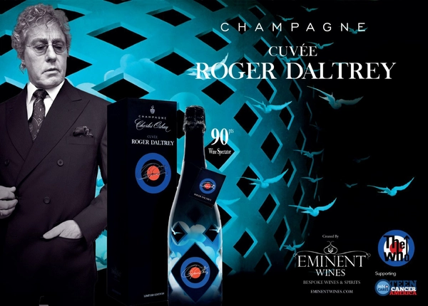Roger Daltrey champagne